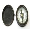 Antique Marine Poem Compass Marine Directional Compass 1917 Pocket w/Leather Case Pocket Gift view 3