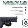 Evergreen Customizable 3 Digit Combination Universal Trigger Lock for Handguns, Pistols, Rifles, Shotguns, BB Guns, AR, Firearms (5) view 4