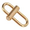 FASJ Brass Lock Clip Key Holder, Lightweight Portable Wear Resistant Slide Locking Carabiner for Camping view 4