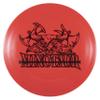 Divergent Discs | Minotaur | Disc Golf Fairway Driver | Max Grip (Red) view 1