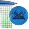 Divergent Discs | Minotaur | Disc Golf Fairway Driver | Max Grip (Red) view 2