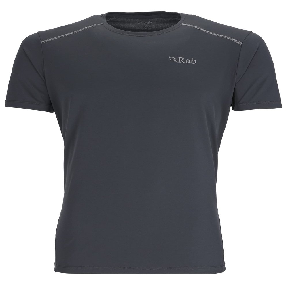 Rab Men's Force Tee - Lightweight T-Shirt for Hiking, Climbing, & Trail Running - Beluga - XX-Large