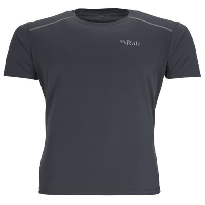 Rab Men's Force Tee - Lightweight T-Shirt for Hiking, Climbing, & Trail Running - Beluga - X-Large