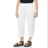 Amazon Essentials Women's Terry Cotton & Modal Barrel-Leg Sweatpant (Previously Daily Ritual), Ivory, XX-Large view 4
