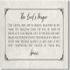The Lord's Prayer Canvas Wall Art - Bible Verse Decor - Christian Inspirational Wall Decor - Scripture Quotes - Religious Farmhouse Home Decor Gifts - Our Father Prayer- 36x18 ready to hang canvas view 1