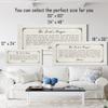 The Lord's Prayer Canvas Wall Art - Bible Verse Decor - Christian Inspirational Wall Decor - Scripture Quotes - Religious Farmhouse Home Decor Gifts - Our Father Prayer- 36x18 ready to hang canvas view 3
