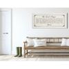 The Lord's Prayer Canvas Wall Art - Bible Verse Decor - Christian Inspirational Wall Decor - Scripture Quotes - Religious Farmhouse Home Decor Gifts - Our Father Prayer- 36x18 ready to hang canvas view 4