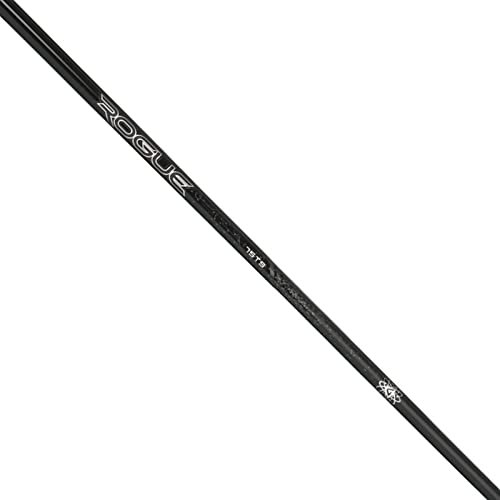 Aldila Rogue Black Hybrid 75 Graphite Shaft + Adapter & Grip (Tour Stiff - TS) (Tit TS2, TS3, TSi1, TSi2, TSi3)