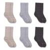 Carhartt Kid's SC0696J Boy's Lightweight Crew Sock 6-Pack - Medium - Assorted view 1