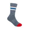 Carhartt Kids' Midweight Camp Crew Sock 6 Pack, Assorted 01 Multi, Medium view 2