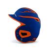 Boombah DEFCON Batting Helmet Sleek Profile Royal Blue/Orange - Size Senior 7" - 7 3/4" view 2