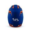Boombah DEFCON Batting Helmet Sleek Profile Royal Blue/Orange - Size Senior 7" - 7 3/4" view 4
