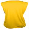 Epic Women's Line Drive Sleeveless Softball Jersey for Yellow/White L view 4