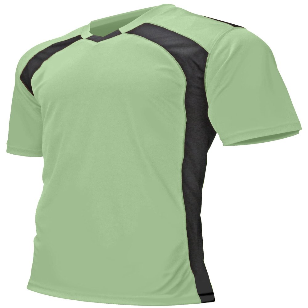 Epic Youth Madrid V-Neck Green Soccer Jersey S