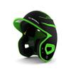 Boombah DEFCON Batting Helmet Sleek Profile Black/Lime Green NOSCAE - Size Senior 7" - 7 3/4" view 1