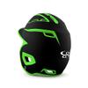 Boombah DEFCON Batting Helmet Sleek Profile Black/Lime Green NOSCAE - Size Senior 7" - 7 3/4" view 3