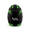 Boombah DEFCON Batting Helmet Sleek Profile Black/Lime Green NOSCAE - Size Senior 7" - 7 3/4" view 4