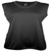 Epic Women's Line Drive Sleeveless Softball Jersey for Black/White L view 3