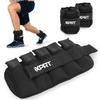 XPRT Fitness Ankle Weights for Women and Men, for Exercise, Walking, Jogging - Weight Adjustable 10 lb Pair (5 lb each) view 1