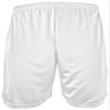 Epic Youth 9" & 6" Graded Inseams Lined Tricot Mesh Sports Shorts (No Pockets) White XS view 1