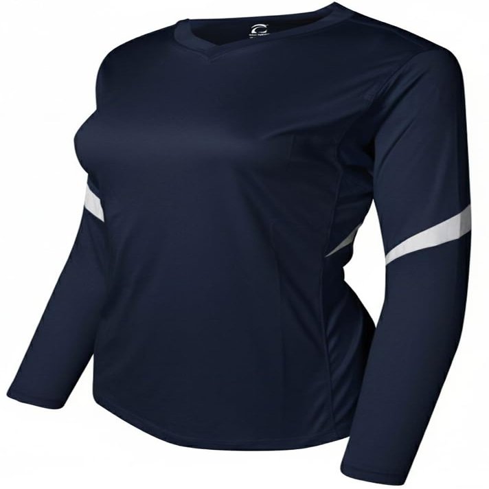 Epic Women's Style Blue/White Volleyball Jersey 2XL