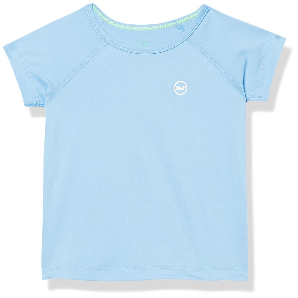 vineyard vines girls Performance T-shirt T Shirt, Ocean Breeze, 3 US