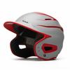 Boombah DEFCON Batting Helmet Sleek Profile Gray/Red NOSCAE - Size Senior 7" - 7 3/4" view 1