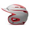 Boombah DEFCON Batting Helmet Sleek Profile Gray/Red NOSCAE - Size Senior 7" - 7 3/4" view 2