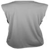 Epic Women's Line Drive Sleeveless Softball Jersey for Grey/Black M view 4
