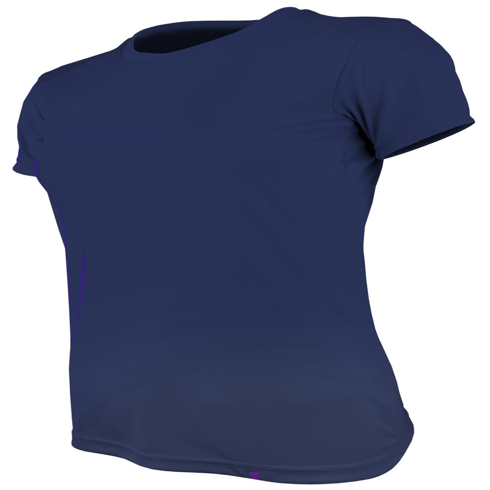 Epic Women's Cool Performance Dry-Fit Crew T-Shirts Blue 2XL