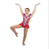 SG.MODA Rhythmic Artistic Gymnastics Leotards for Performance or Competitions/Italian Fabric, Made in Europe Style: B2 / Red/Size: S view 3