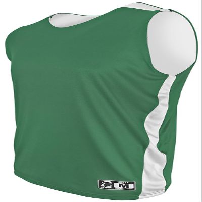 Epic Youth Reversible Sleeveless Green Basketball Jerseys L