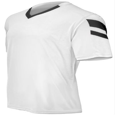 Epic Youth Munich V-Neck White/Black Soccer Jersey S