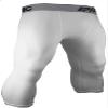 Epic Youth 3/4 Length Compression Tights Or Leggings White S view 1