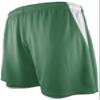 Epic Youth 9" / 7" Reversible Green/White Basketball Shorts L view 1