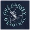 Guy Harvey Men's Circle Long Sleeve T-Shirt, Estate Blue/Circle, Large view 3