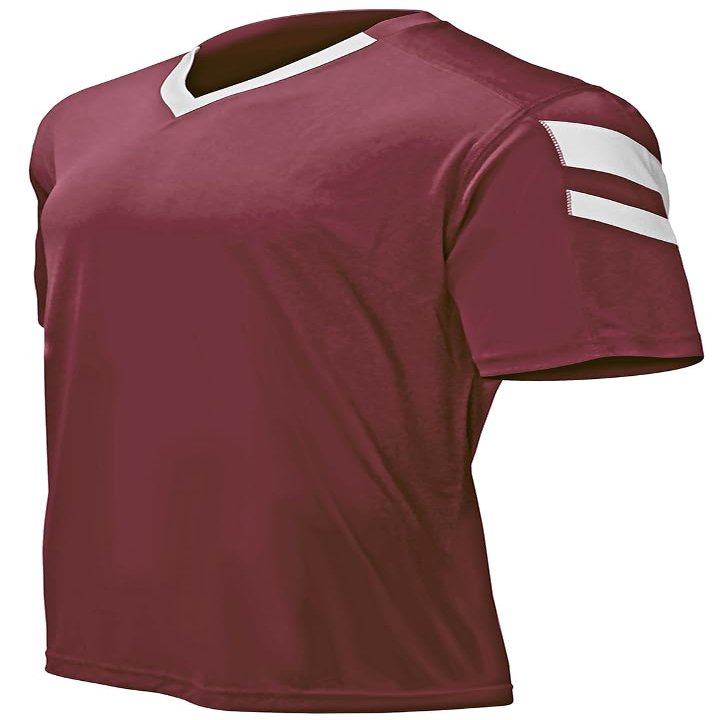 Epic Youth Munich V-Neck Red/White Soccer Jersey L