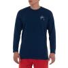 Guy Harvey Men's Circle Long Sleeve T-Shirt, Estate Blue/Circle, X-Large view 2
