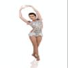 SG.MODA Rhythmic Artistic Gymnastics Leotards for Performance or Competitions/Italian Fabric, Made in Europe Style: B2 / White/Size: S view 1