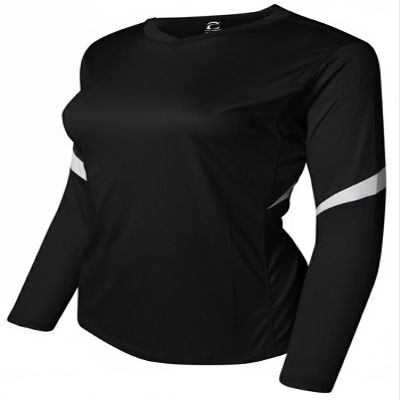 Epic Women's Style Black/White Volleyball Jersey 2XL