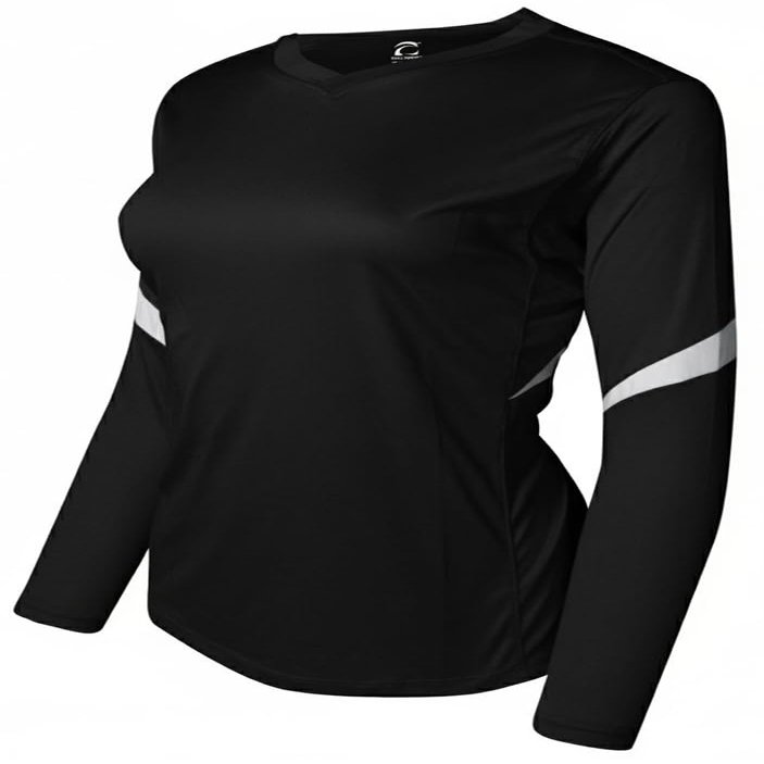 Epic Women's Style Black/White Volleyball Jersey 2XL