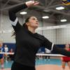 Epic Women's Style Black/White Volleyball Jersey 2XL view 2