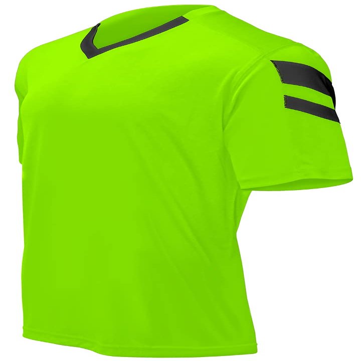 Epic Youth Munich V-Neck Green/Black Soccer Jersey M