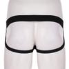 YiZYiF Men's Half Body Chest Harness Jockstrap Nylon Lingerie Set with Metal O Ring Underwear Red O-ring X-Large view 4