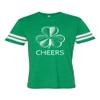 Personalized ST Patrick Tee, Jersey Shirts Cool Designs, Custom Back Text Name and Number St Patty Shirt view 1