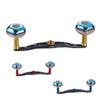 LIVRE 10596 Crank 130 Shimano (Left) Titanium/Red view 1