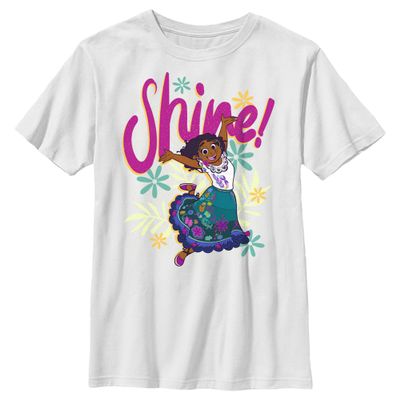Boy's Encanto Mirabel Shine! T-Shirt - White - X Small