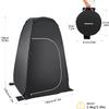 KingCamp Pop Up Dressing Changing Tent Shower Room Detachable Floor for Camping Outdoor Beach Toilet Portable with Carry Bag view 2