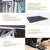 KingCamp Pop Up Dressing Changing Tent Shower Room Detachable Floor for Camping Outdoor Beach Toilet Portable with Carry Bag view 4
