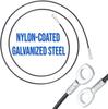 TreadLife Fitness Heavy Duty Commerical-Grade Replacement Cable for All Total Gym Models: 1000, 1500, 2000, 3000, XLS Up view 2